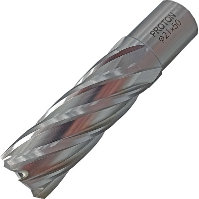 Сверло корончатое (21х50 мм; HSS; Weldon 19) PROTON Т0000022857