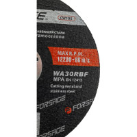 Круг отрезной по металлу (125x3.2x22.23 мм) Forsage F-CW105 19754