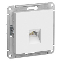 Компьютерная розетка Systeme Electric AtlasDesign Белый RJ45, кат. 6A, механизм SE ATN000186