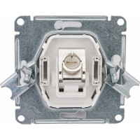 Компьютерная розетка Systeme Electric AtlasDesign Белый RJ45, кат. 6A, механизм SE ATN000186