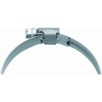 Оцинкованный червячный хомут NOVOCRAFT 110-130 мм, уп. 25 шт. W11101300025