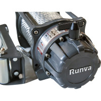 Автомобильная электрическая лебёдка RUNVA 12V 20000 lbs влагозащищенная EWB20000U