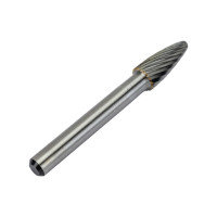 Борфреза гиперболическая со сферическим торцом (тип F; 8х20 мм; хвостовик 6 мм) KORNOR 361082006