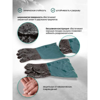 Защитные перчатки для пескоструйных аппаратов Forsage F-SBC-G(7416)