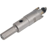 Коронка по металлу 18 мм с пластинами ВК8 WOLFSTAR cw00005
