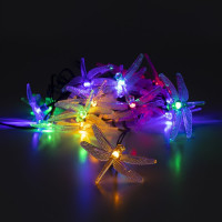 Садовая гирлянда ЭРА Стрекоза на солнечной батарее ERASF22-16 20 LED, 5.8 м Б0053365