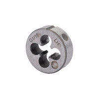 Трубная плашка ИНСТУЛС G 1/16 25x7 9ХС 2654-0252 лев ГОСТ 9740-71 00001252569