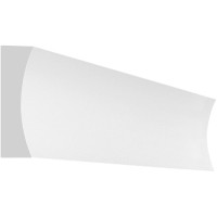 Молдинг Stenopol 25х8х2000 мм под покраску C746