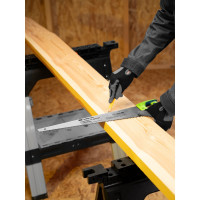 Ножовка по дереву СИБРТЕХ Зубец 500 мм, шаг зуба 7мм, зуб 2D, калёный зуб, 2-х компонентная рукоятка 23818