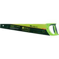 Ножовка по дереву СИБРТЕХ Зубец 500 мм, шаг зуба 7мм, зуб 2D, калёный зуб, 2-х компонентная рукоятка 23818