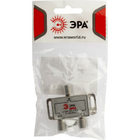 Делитель ЭРА ТВ Simple DSF01 2 ответвления под F разъем, 5-1000 МГц Б0048320