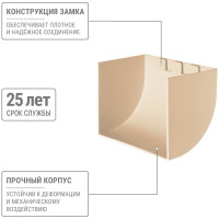 Заглушка кабельной трассы TDM ELECTRIC КМЗ 100x60 сосна (2 шт./комплект) SQ0411-0237