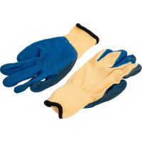 Трикотажные перчатки РемоКолор с рифленым латексом 24-2-013