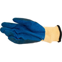 Трикотажные перчатки РемоКолор с рифленым латексом 24-2-013