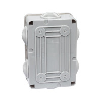Коробка распределительная TDM ELECTRIC 120х80х50мм, крышка, IP55, 6 входов SQ1401-0505