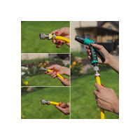 Коннектор (1/2"; с аквастопом; цанга; латунь) Greengo 1006650