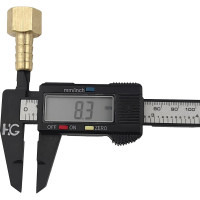 Штуцер пневмо 3/8" ВР - 10 мм, 5 шт HG 1645160