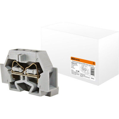 Модульная микроклемма TDM ELECTRIC МКМ 2,5мм2 серая SQ0822-0104