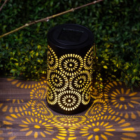 Садовый светильник ЭРА ERASF22-34 Марокко, на солнечной батарее, 19 см, Б0053386