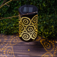 Садовый светильник ЭРА ERASF22-34 Марокко, на солнечной батарее, 19 см, Б0053386