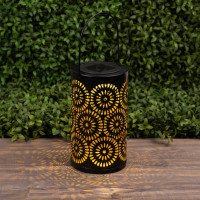 Садовый светильник ЭРА ERASF22-34 Марокко, на солнечной батарее, 19 см, Б0053386