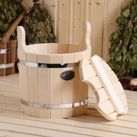 Запарник из липы Добропаровъ 9 л, с крышкой 2543416