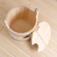 Запарник из липы Добропаровъ 9 л, с крышкой 2543416