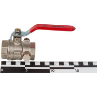 Шаровой кран MVI с дренажем и воздухоотводчиком, 1" внутренняя-внутренняя, ручка BV.630.06