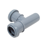 Тройник VALFEX 87.5 градусов, 32-32, внутренняя канализация 24032032