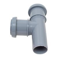 Тройник VALFEX 87.5 градусов, 32-32, внутренняя канализация 24032032