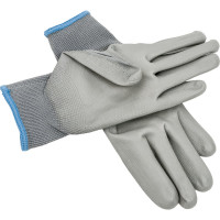 Нейлоновые перчатки Armprotect с ПУ покрытием, серые, р9 NP100