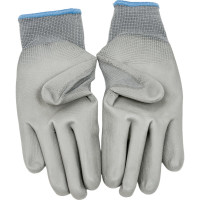 Нейлоновые перчатки Armprotect с ПУ покрытием, серые, р9 NP100