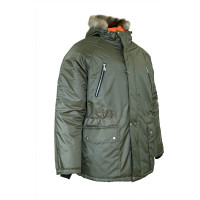 Куртка Спрут Аляска длинная, хаки, р. (60-62) 120-124/182-188 130235