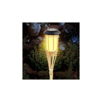 Садовый светильник ЭРА ERASF22-24 Факел бамбук, на солнечной батарее, 56 см, Б0053382