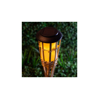 Садовый светильник ЭРА ERASF22-24 Факел бамбук, на солнечной батарее, 56 см, Б0053382