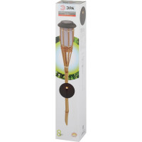 Садовый светильник ЭРА ERASF22-24 Факел бамбук, на солнечной батарее, 56 см, Б0053382