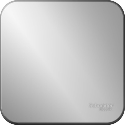 1-клавишный выключатель Systeme Electric Blanca о/у без пласт. алюминий, 10А BLNVA101003