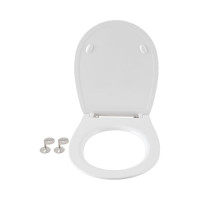 Крышка-сиденье для унитаза ALLEN BRAU Fantasy Smartfix, Soft-Close 4.11005.20 белый 00269466