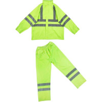 Влагозащитный костюм 2Hands повышенной видимости арт. KP1HV, цвет лимон, р-р L, Костюм КР1HV лимон -  L