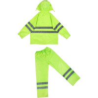 Влагозащитный костюм 2Hands повышенной видимости арт. KP1HV, цвет лимон, р-р L, Костюм КР1HV лимон -  L