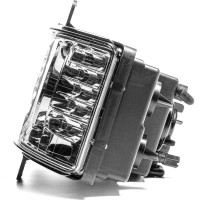 Блок-фара АВТОЭЛЕКТРИКА (12081) КАМАЗ-6520/6511/4308, левая, с ДХО, 16LED светодиодов Н/О 09.2112