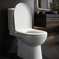 Унитаз-компакт ACCESS Roca горизонтальный выпуск сиденье с крышкой SC артикул 34P23800Y