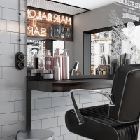 Двухклавишный выключатель на 4 положения WERKEL W5822051/ Vintage (черный матовый/хром) a058778