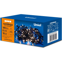 Светодиодная гирлянда Uniel ULD-S1000-100/DGA WHITE, IP20 UL-00008408
