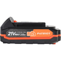 Батарея аккумуляторная PB BR 21V(Max) Li-ion UES 2.0 Ah, тонкая зарядка Patriot 180301122