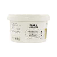 Садовая латексная антисептическая краска Доминар БС 01 2.5 кг J12821