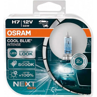 Автолампа Osram H7 55 PX26d COOL BLUE INTENSE, 2шт 5000K 12V 64210CBN-HCB