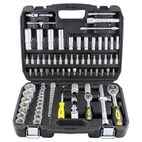 Набор инструментов WMC TOOLS 94 предмета, 1/2, 1/4 6гр, 4-32мм WMC-4941-5(48165)