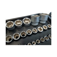 Набор инструментов WMC TOOLS 94 предмета, 1/2, 1/4 6гр, 4-32мм WMC-4941-5(48165)
