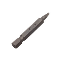 Бита квадратная (S1; 2.5x2.5x50 мм; CrV) CNIC 55165
